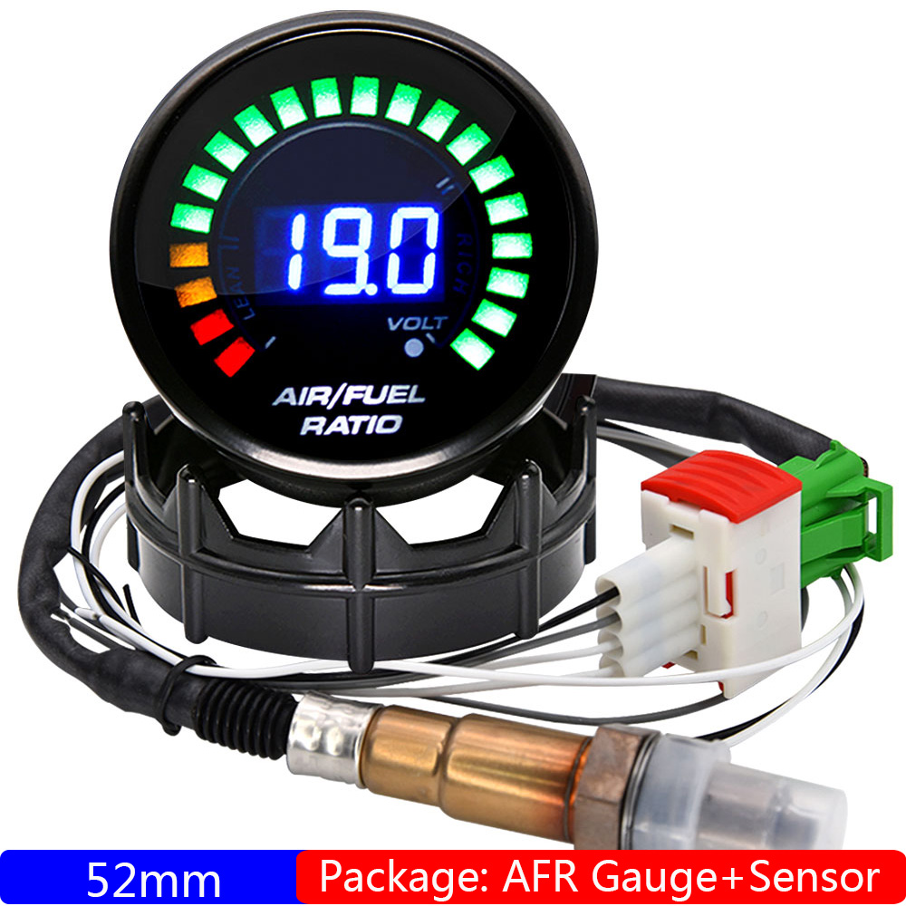 Smoke Leak Detector - 52mm Air Fuel Ratio Gauge Digital