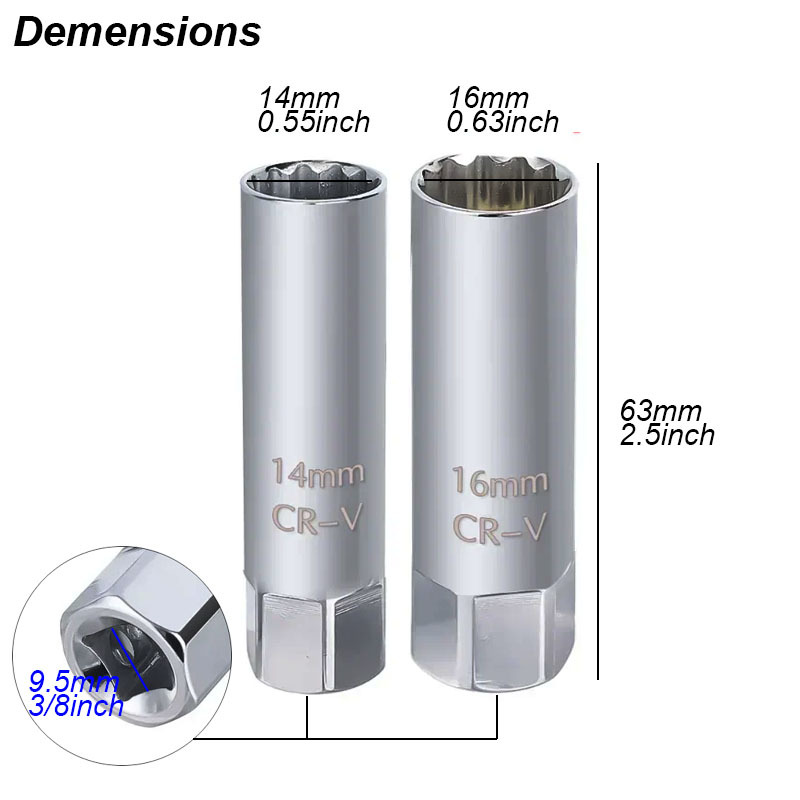 Spark Plug Socket Wrench Key A - огляд і ціна Spark Plug Socket Set