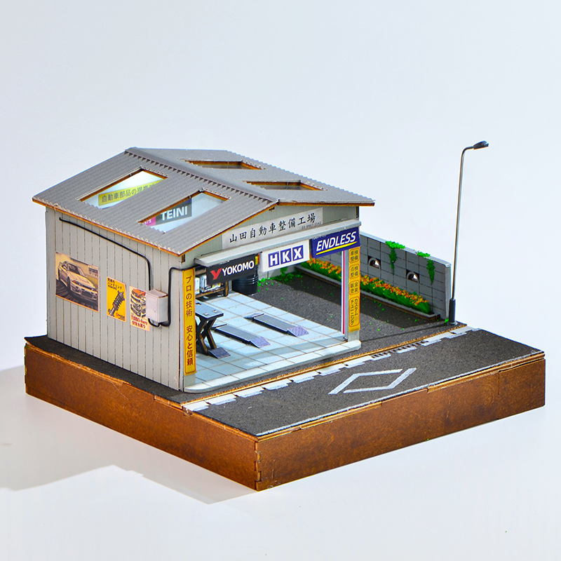 1:64 Scale DIY Auto Repair Sho - огляд і ціна Auto Repair Shop In