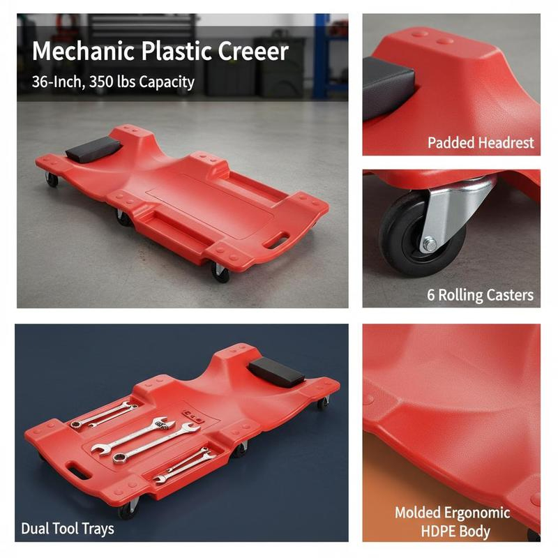 Rolling Creeper Board 36-Inch  - огляд і ціна Auto Repair Shop In