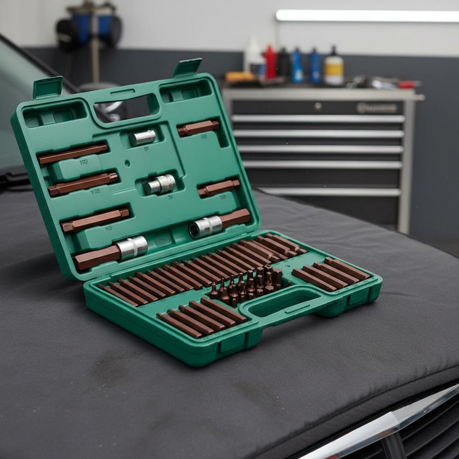 60 Pieces Star Drive Bit Set H - огляд і ціна Auto Repair Shop In