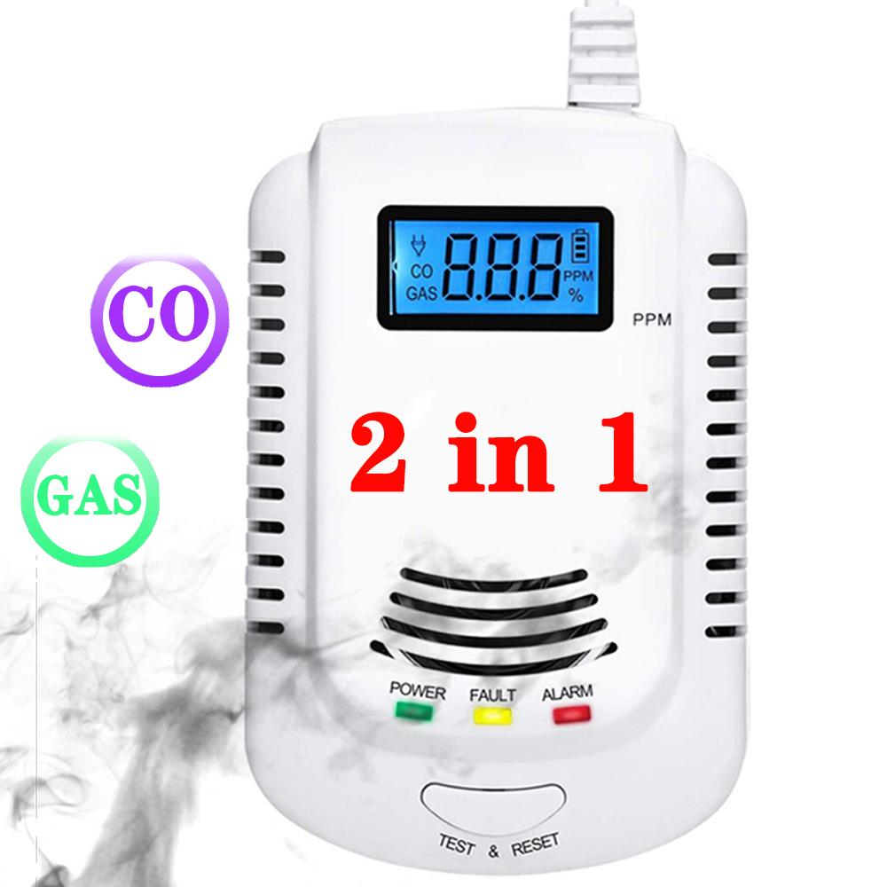 New CO Leak Detector 2-in-1 Ca - огляд і ціна Smoke Leak Detector